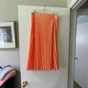 Silky J. Crew midi skirt